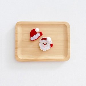 Girl Hair Clip Santa Hat Christmas Set (GHP6355)